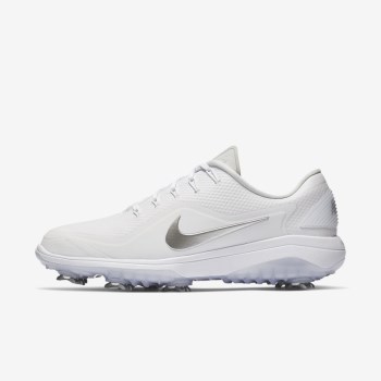 Nike React Vapor 2 - Női Golf Cipő - Fehér/Fehér/Platina/Metal Titán